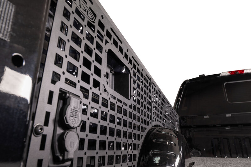 Ford Super Duty F-250 Molle Panel - Driver Side - Addictive Desert Designs - Bed Side Accessory Mounting Panel - Hammer Black - `23-`26